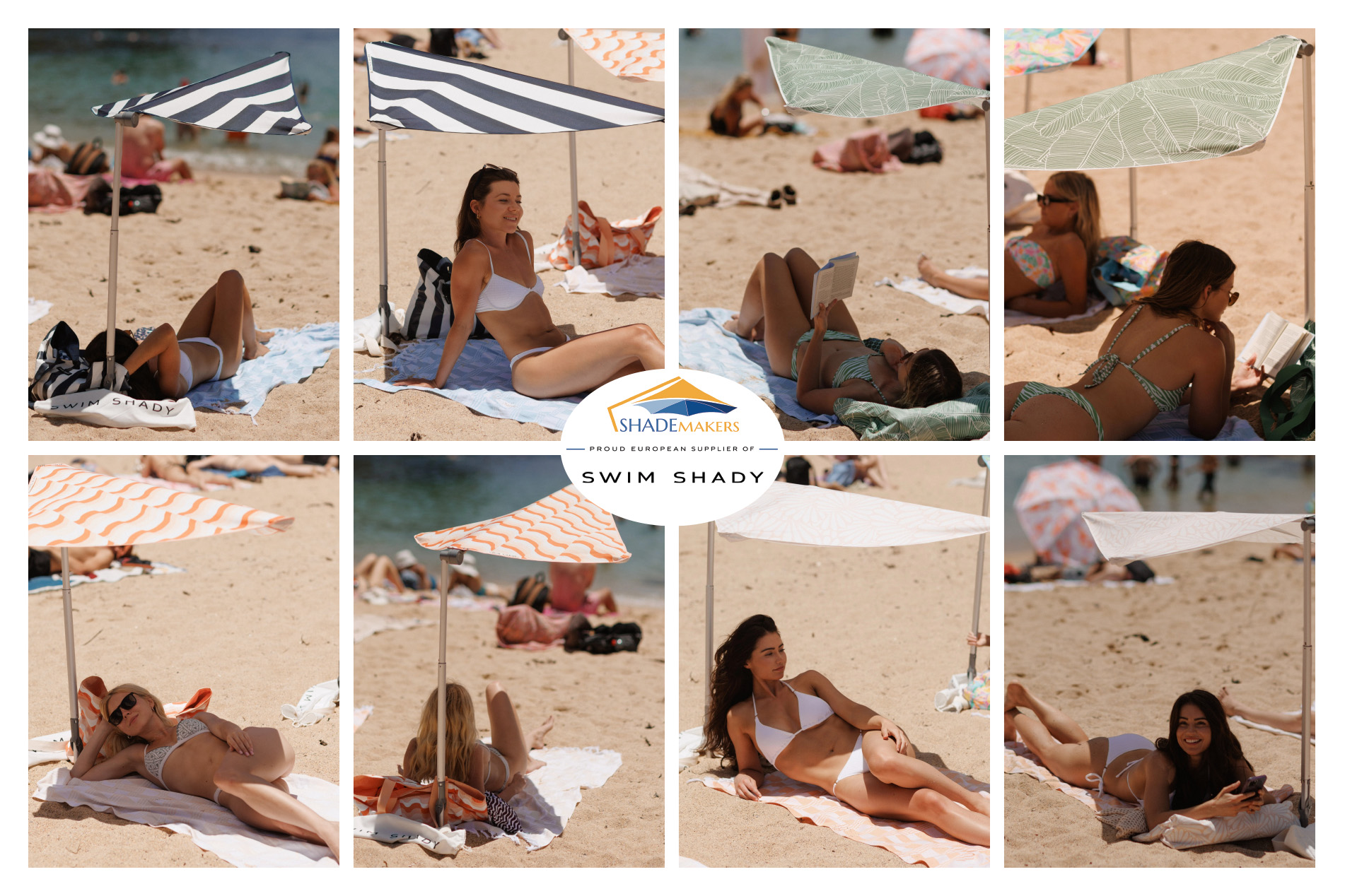 Swim Shady Beach Parasols
